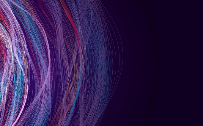 Abstract radial wave background