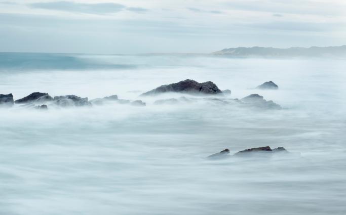 Slow Motion Ocean Waves